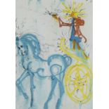 Salvador Dali (1904-1989), colour lithograph Cheval de Triomph, E.A. signed