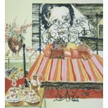 Jan VAN IMSCHOOT (1963), colour lithograph 'La beauté incessible' 2017, signed and numbered 55/60