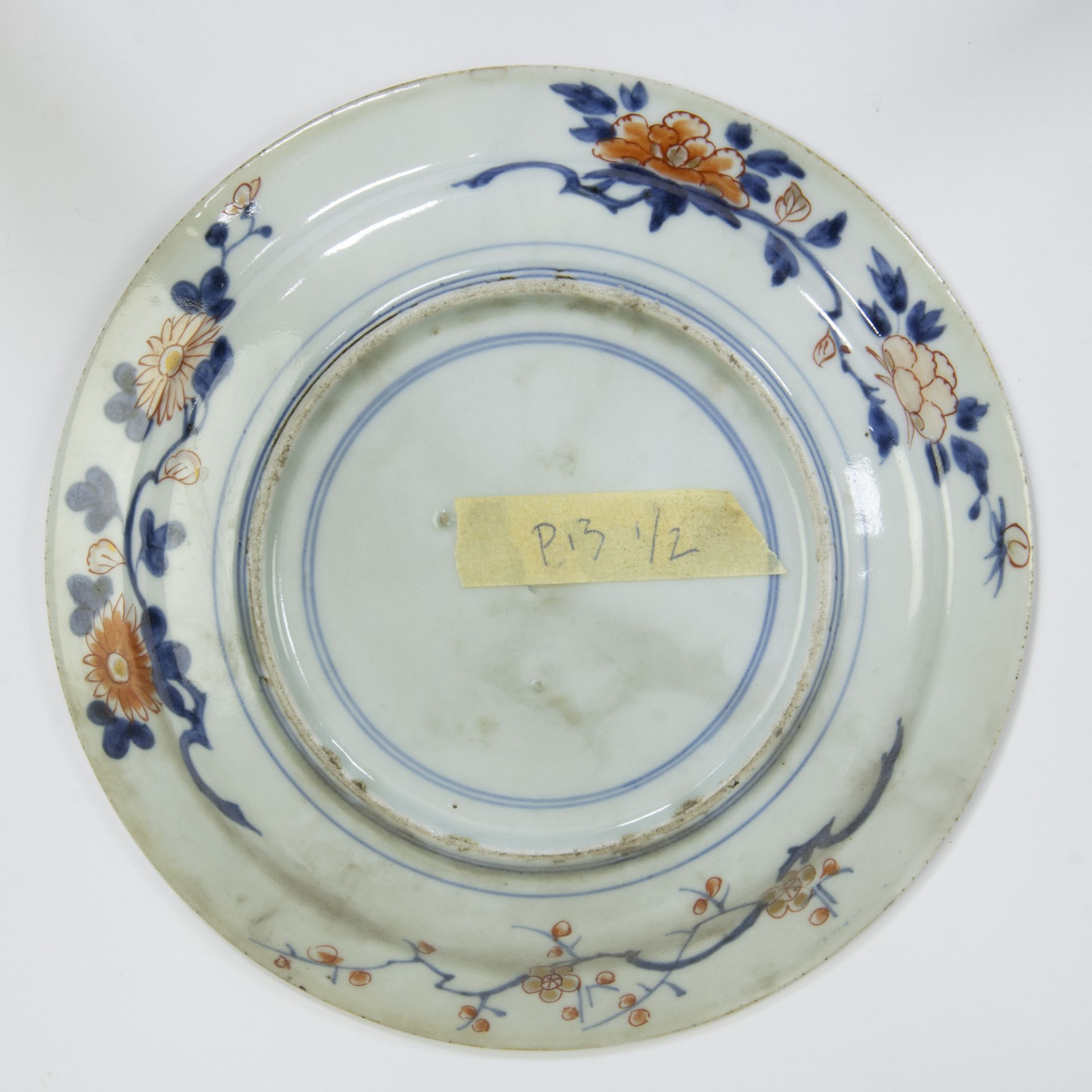 2 Chinese Imari plates and 4 blue and white plates, 18th century - Bild 3 aus 13