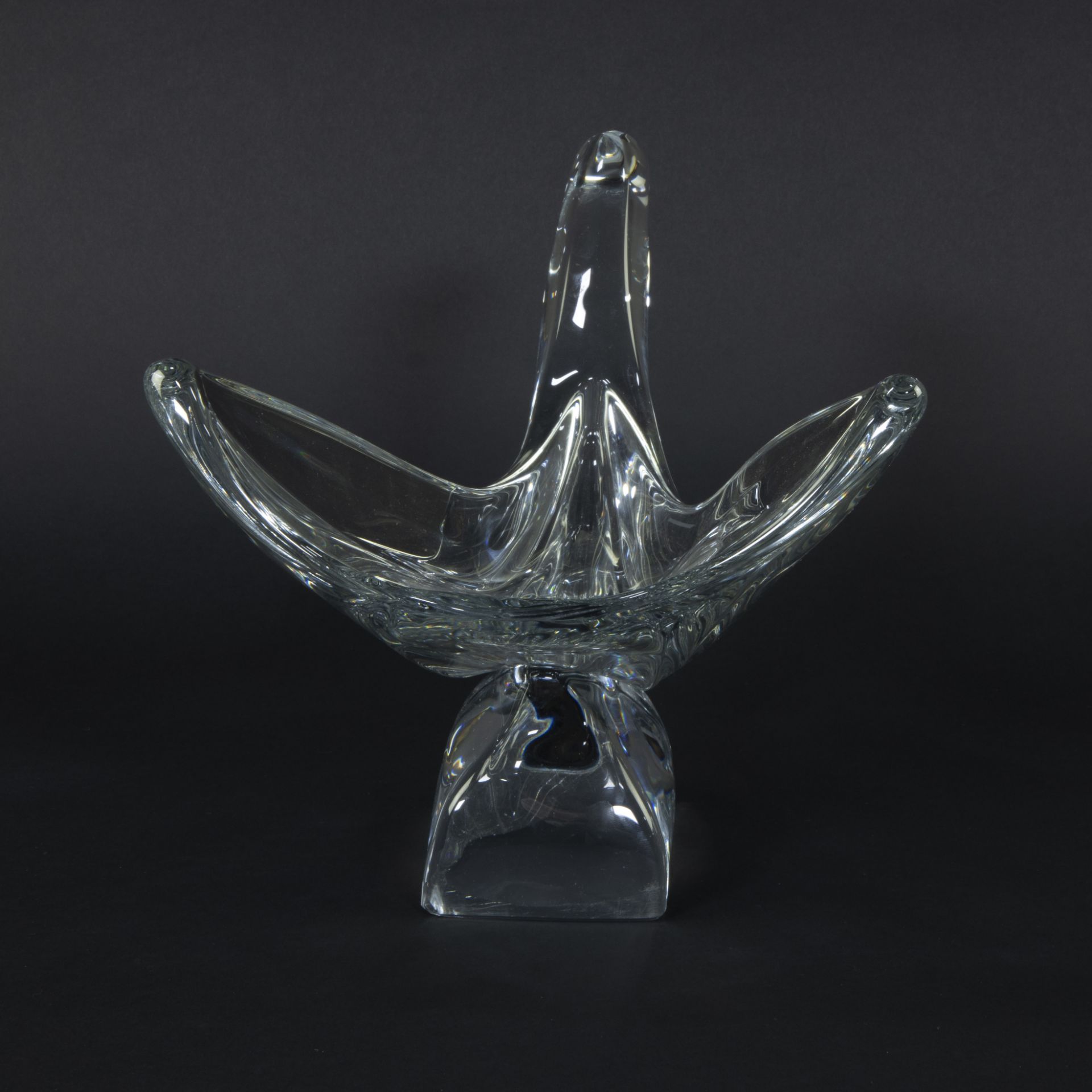 Bird in crystal by Daum Nancy, signed - Bild 4 aus 5