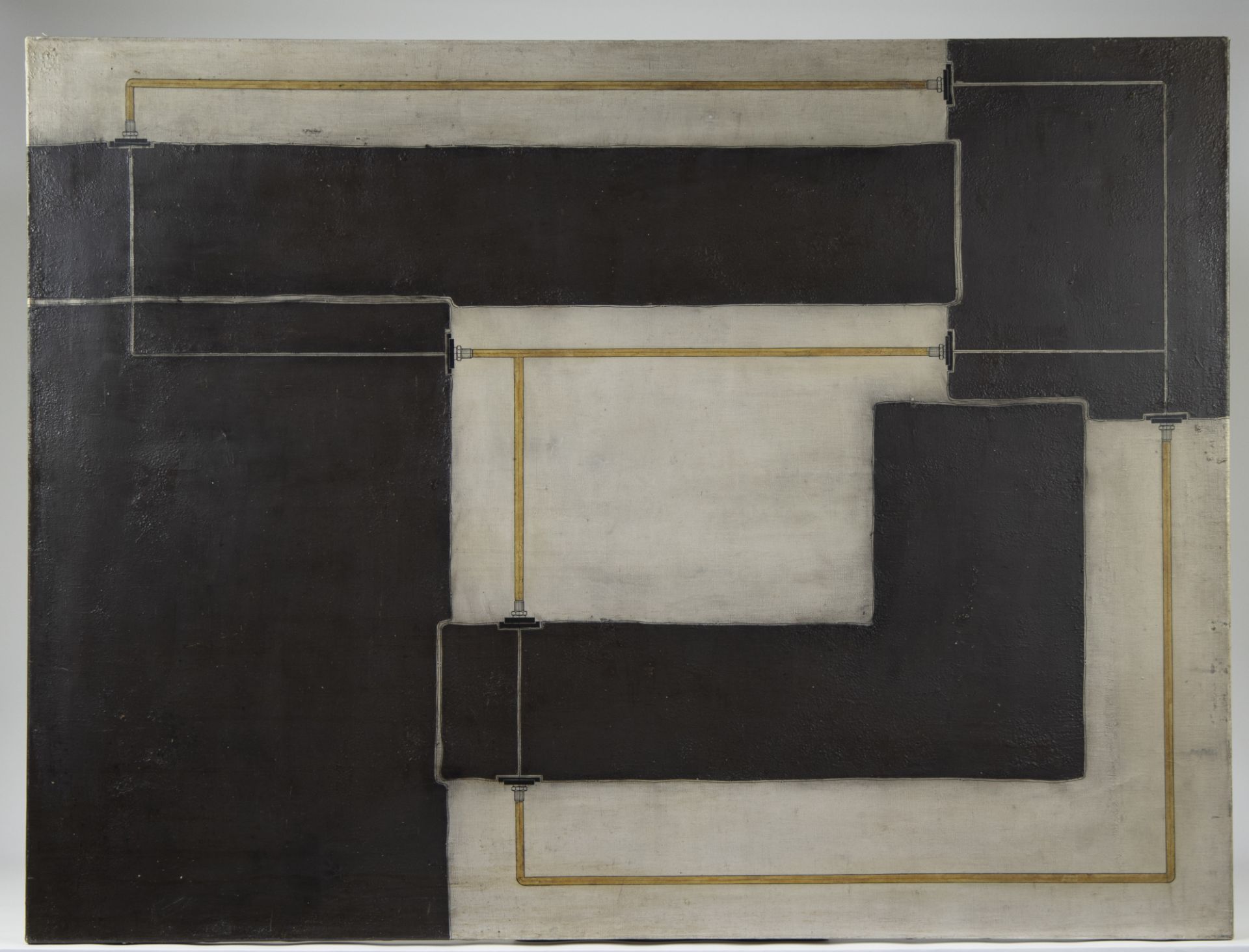 Yves VELTER (1967), oil on canvas Untitled, signed and dated 1997 - Image 2 of 4