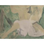 Marie LAURENCIN (1883-1956), chalcography Femme au hamac, signed and dated 1922 in the plate (editio