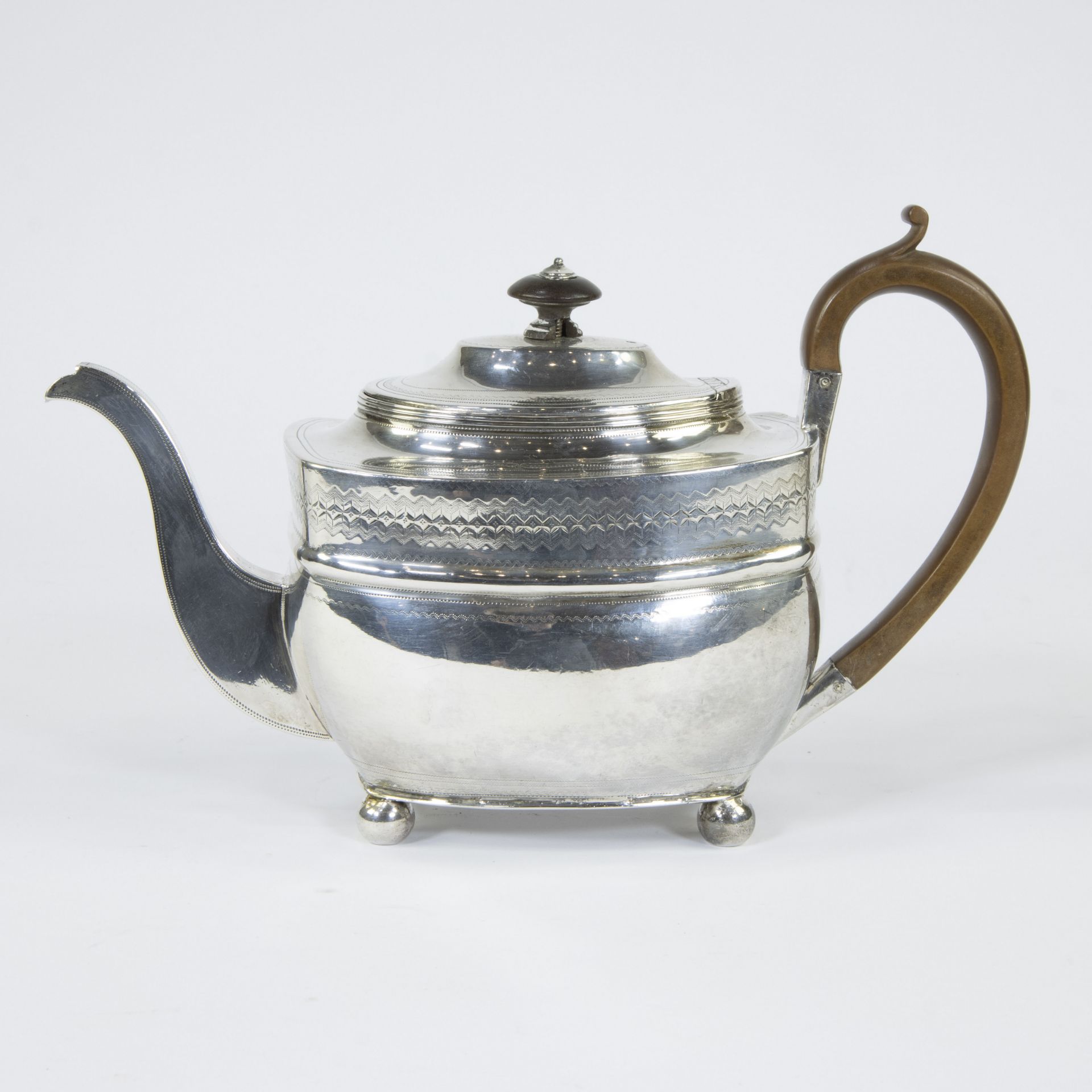 Silver teapot Geoge III London 1806, Robert & Samuel Hennel