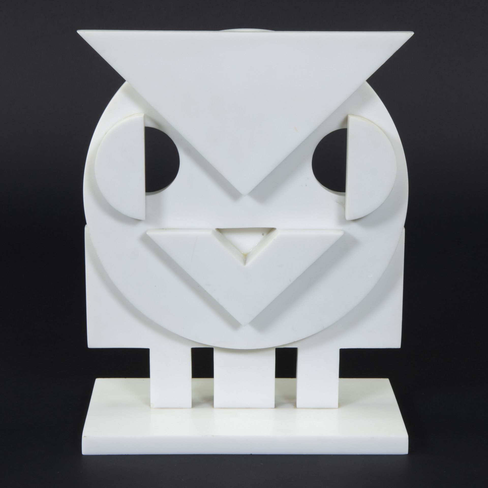 Paul IBOU (1939), limited series of 4 owls, the 4 seasons, 'this is spring' (1 of 4), signed