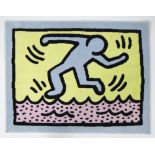 Bath mat Keith Haring edition Axis Paris, 100% cotton, made in Belgium