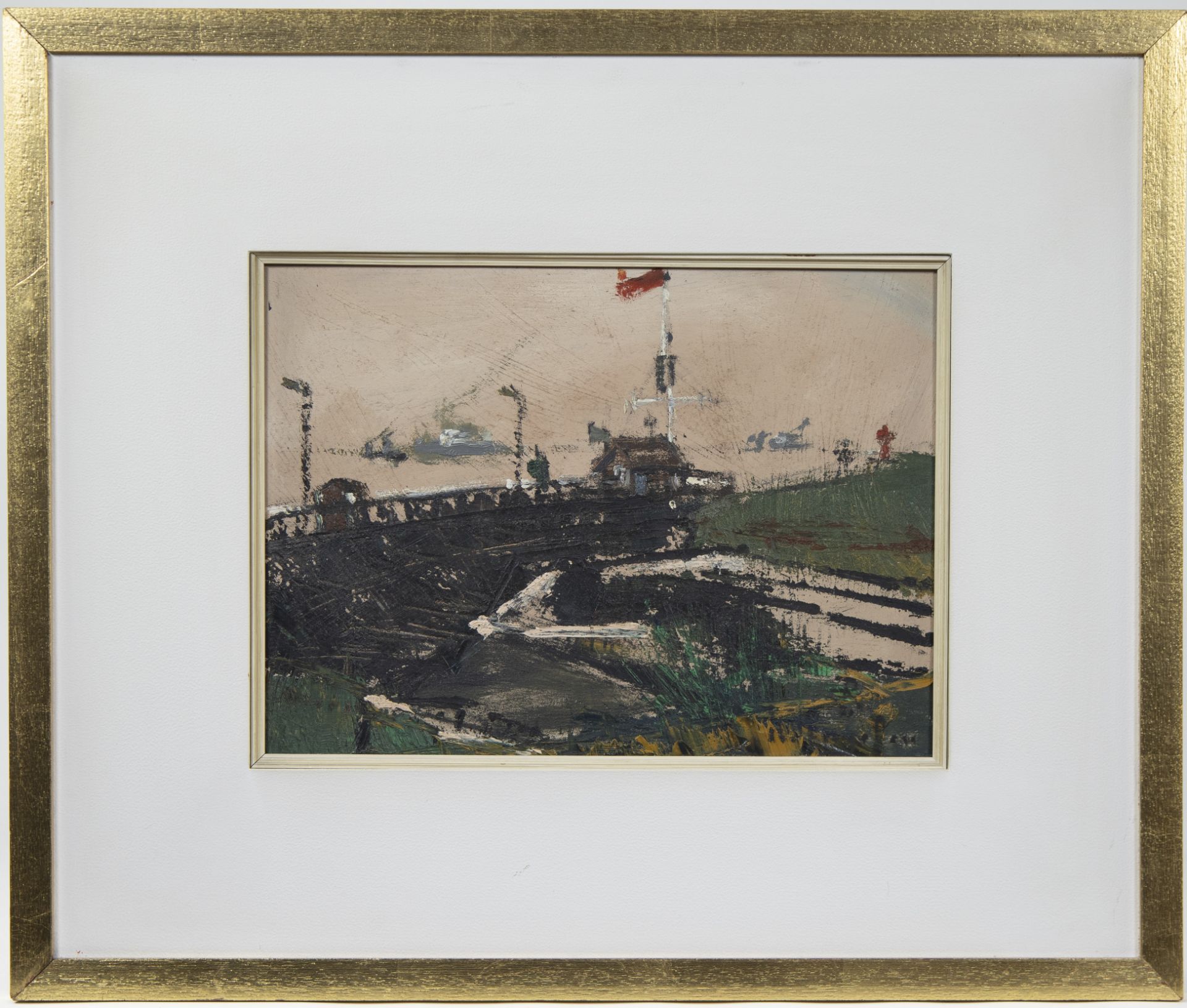Leon ENGELEN (1943), 4 works of oil on board Harbour views, signed - Bild 6 aus 17