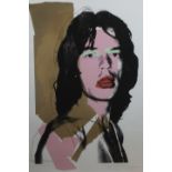 Andy WARHOL (1928-1987) (after), screenprint Mick Jagger, published by Seabird Editions, signed in t