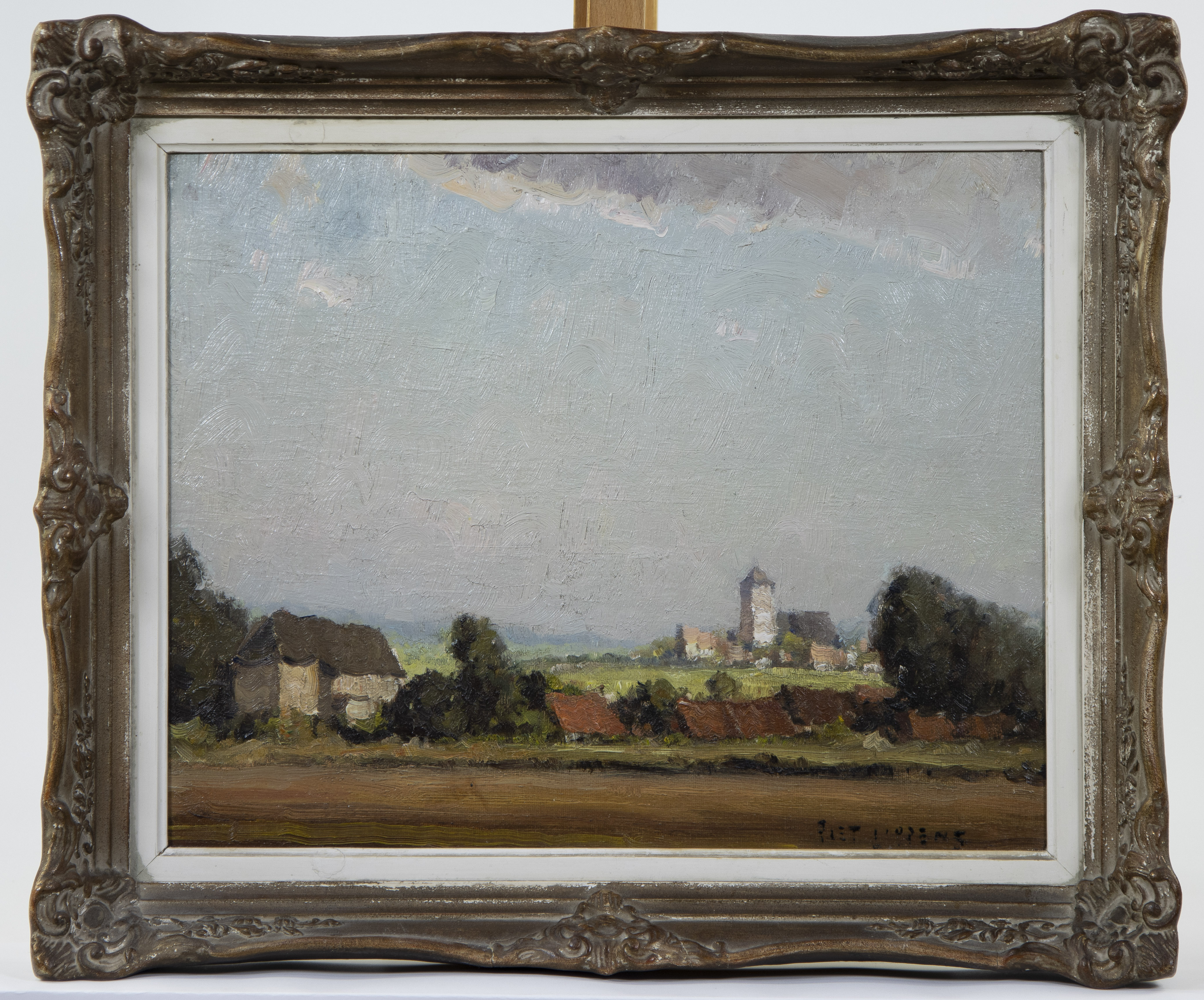 Piet LIPPENS (1890-1981), oil on canvas landscape, signed - Image 2 of 4