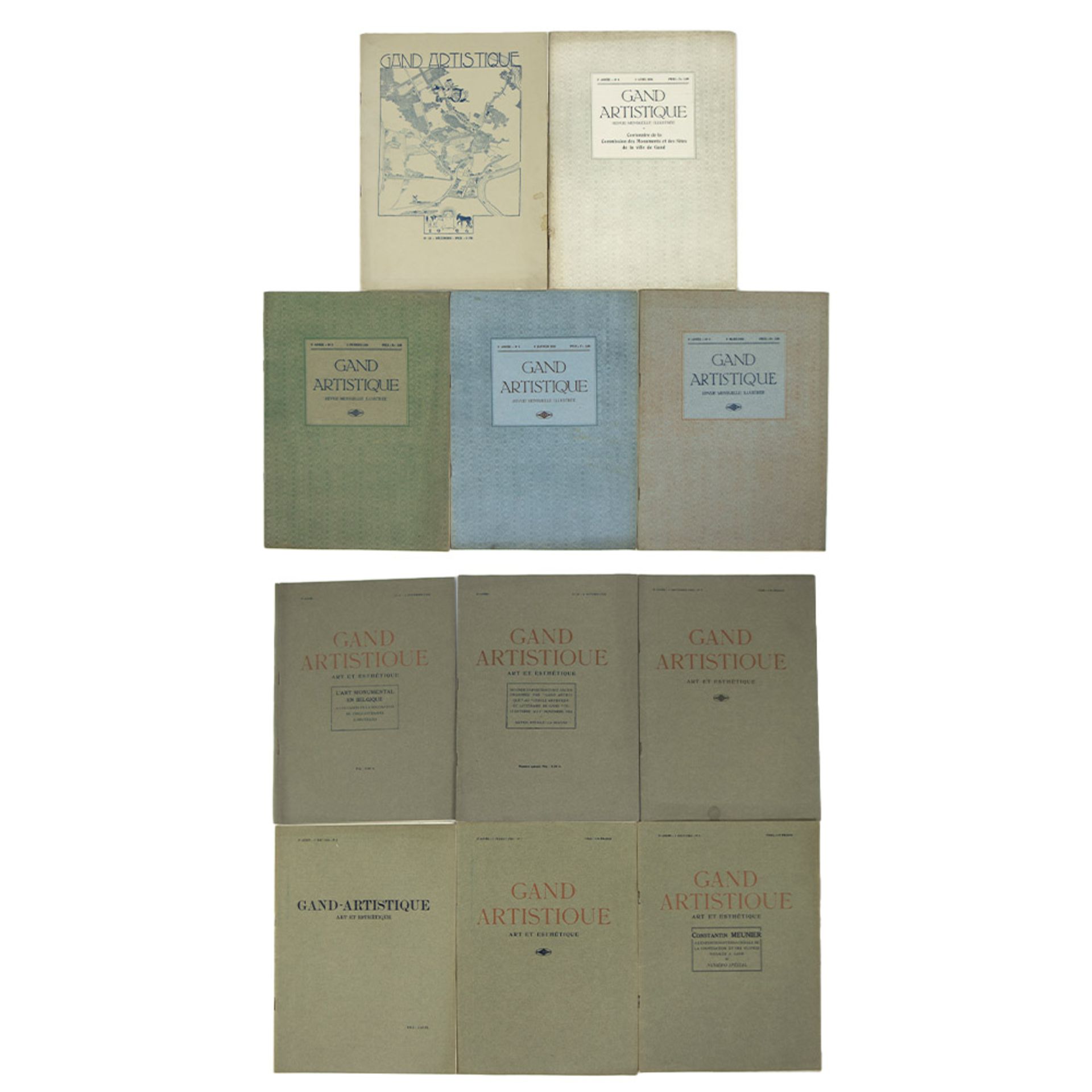 Art magazine GAND ARTISTIQUE volume 1924 (11 volumes)