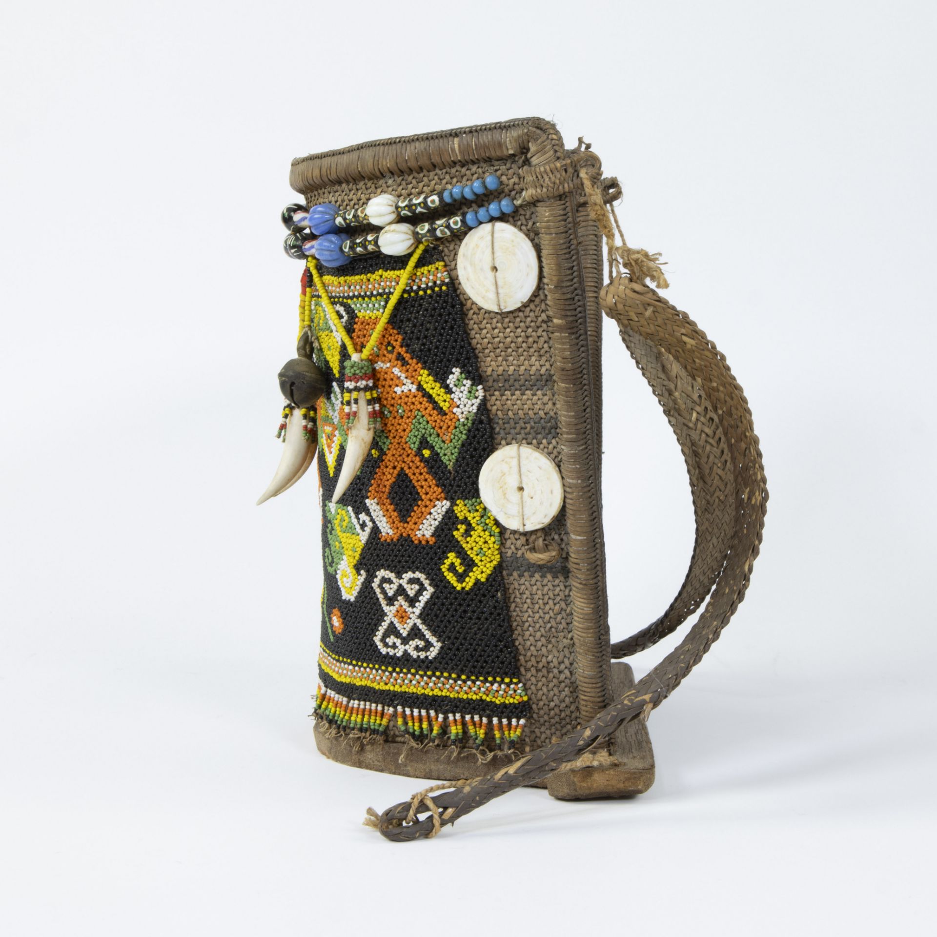 Carrying bag from Borneo, DAYAK tribe, 1st half 20th century - Image 2 of 4