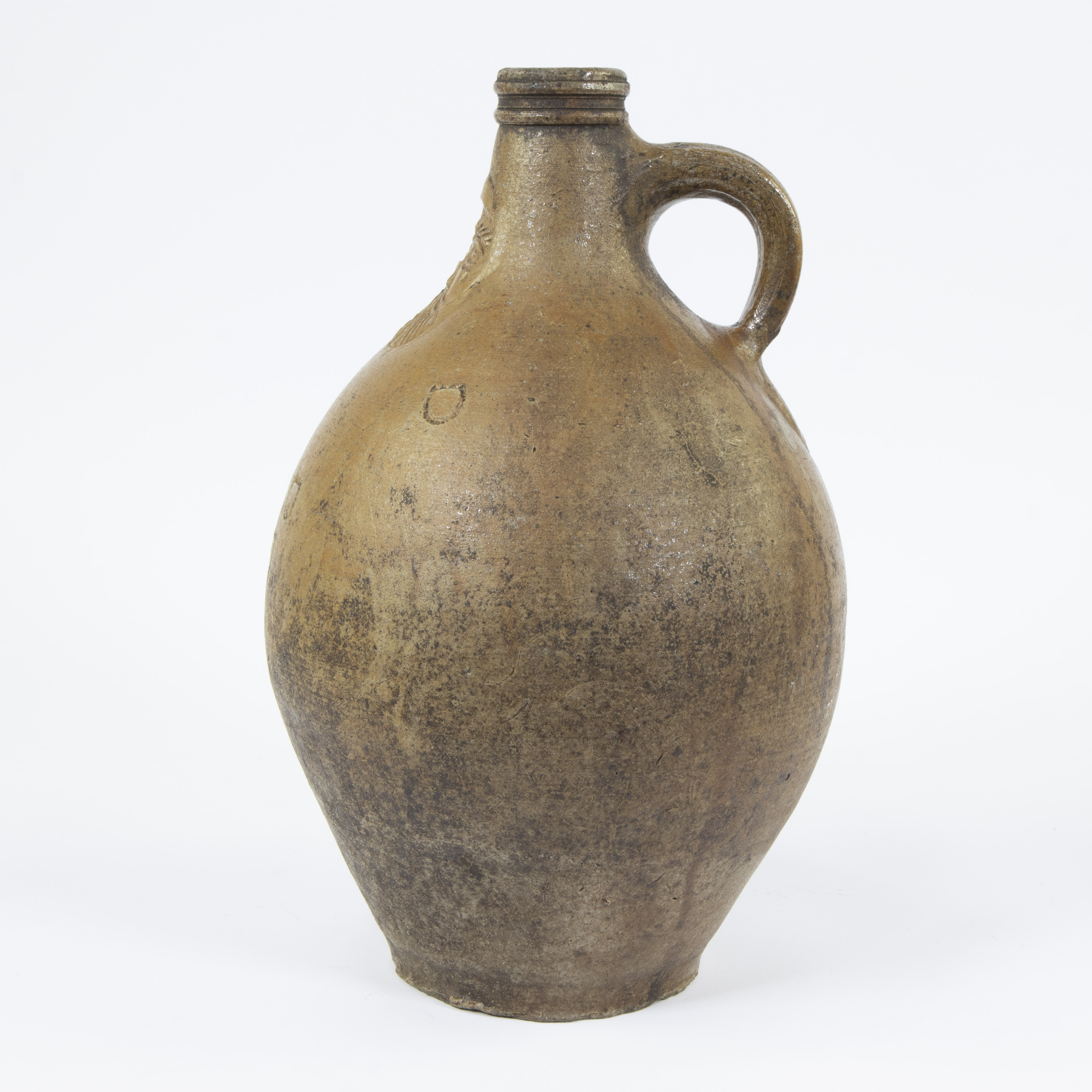 Stoneware bearded jug - Image 2 of 5