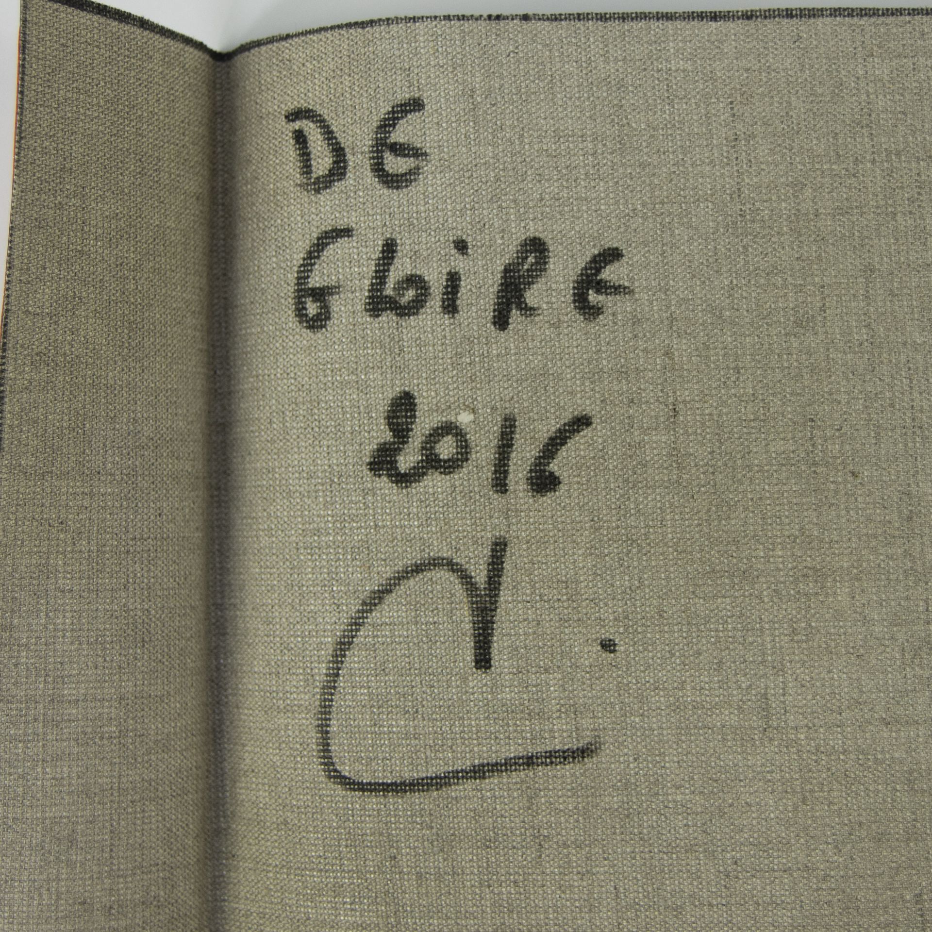 Denis DE GLOIRE (1959), book Color Constructor with painted cover (on canvas), signed and dated 2016 - Bild 4 aus 5
