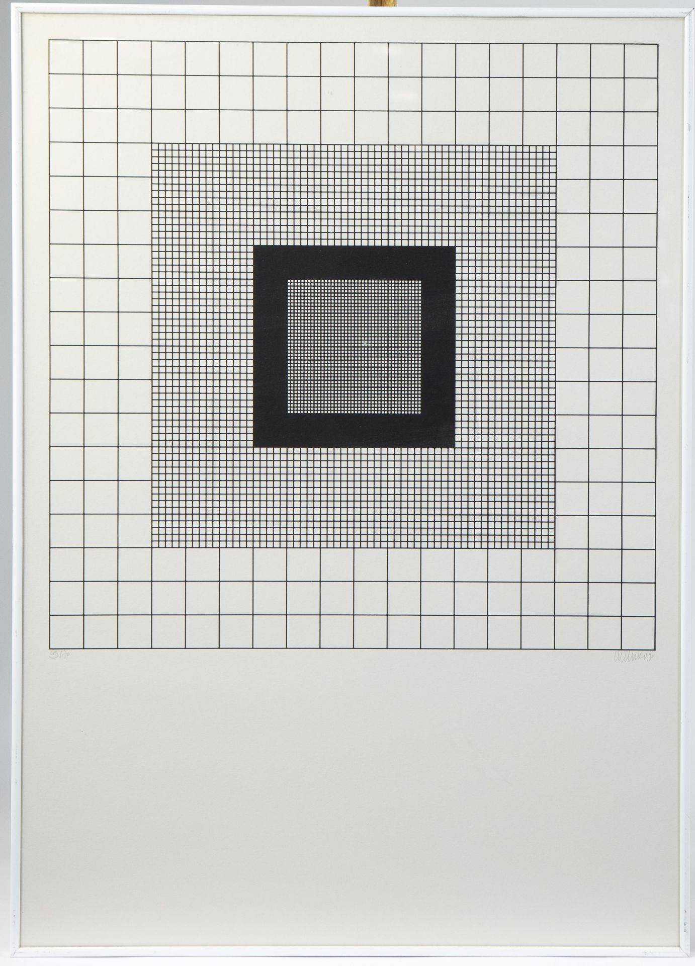 Marc VERSTOCKT (1930-2014), screenprint Composition, numbered 69/70, signed and dated '90 - Image 2 of 4