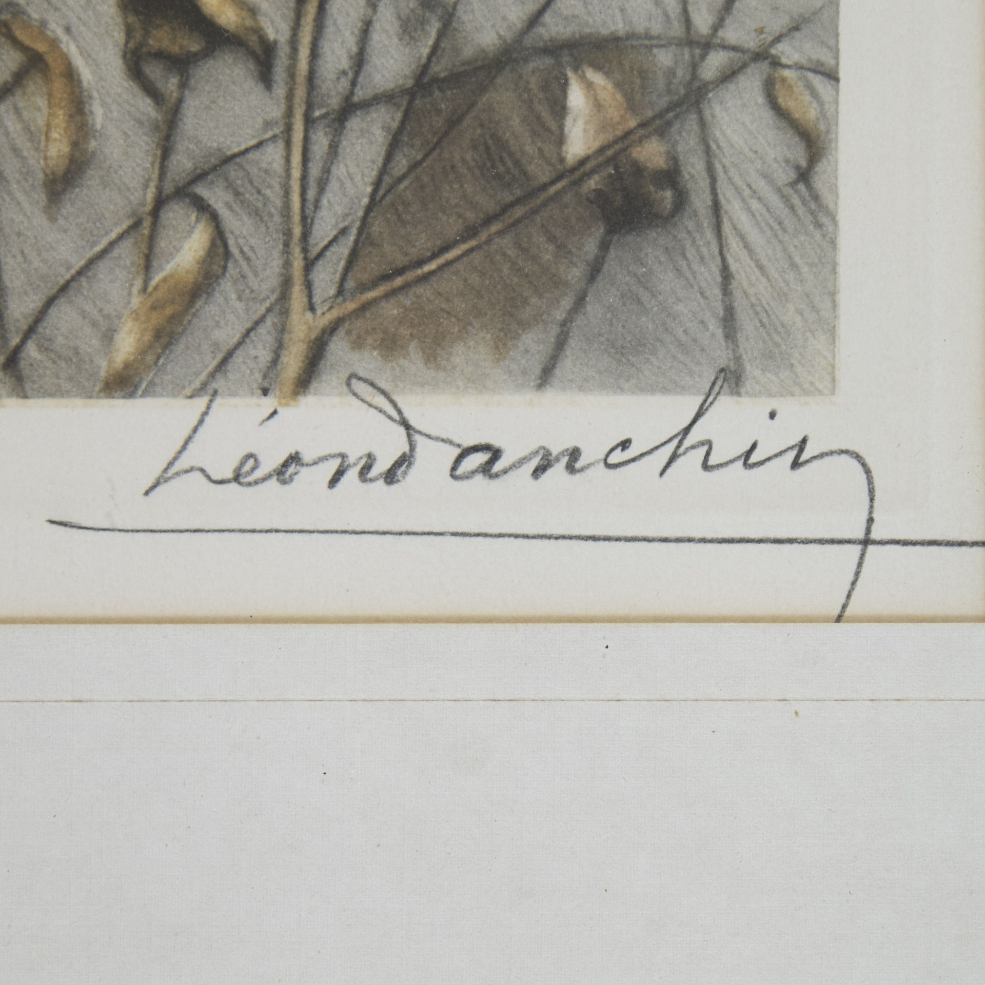 Léon DANCHIN (1887-1938), lot of 4 etchings with animals, signed - Image 7 of 11