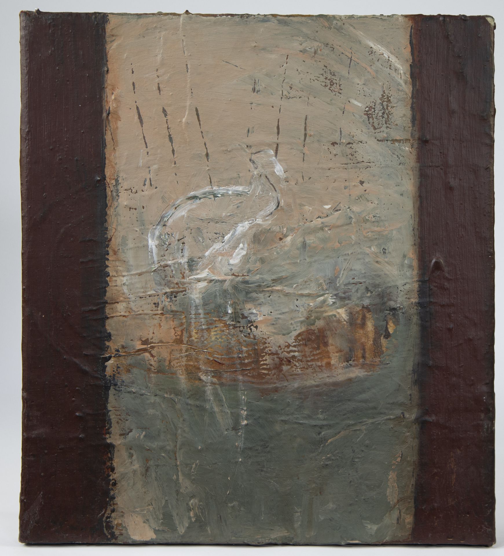 Gert VAN WEYENBERG (1966), oil on canvas Untitled, signed and dated 1993 verso - Image 2 of 4