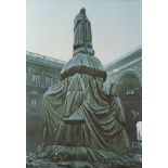 CHRISTO (1935-2020), offset lithography/photo Shunk-Kender Wrapped Monument To Leonardo, numbered 70