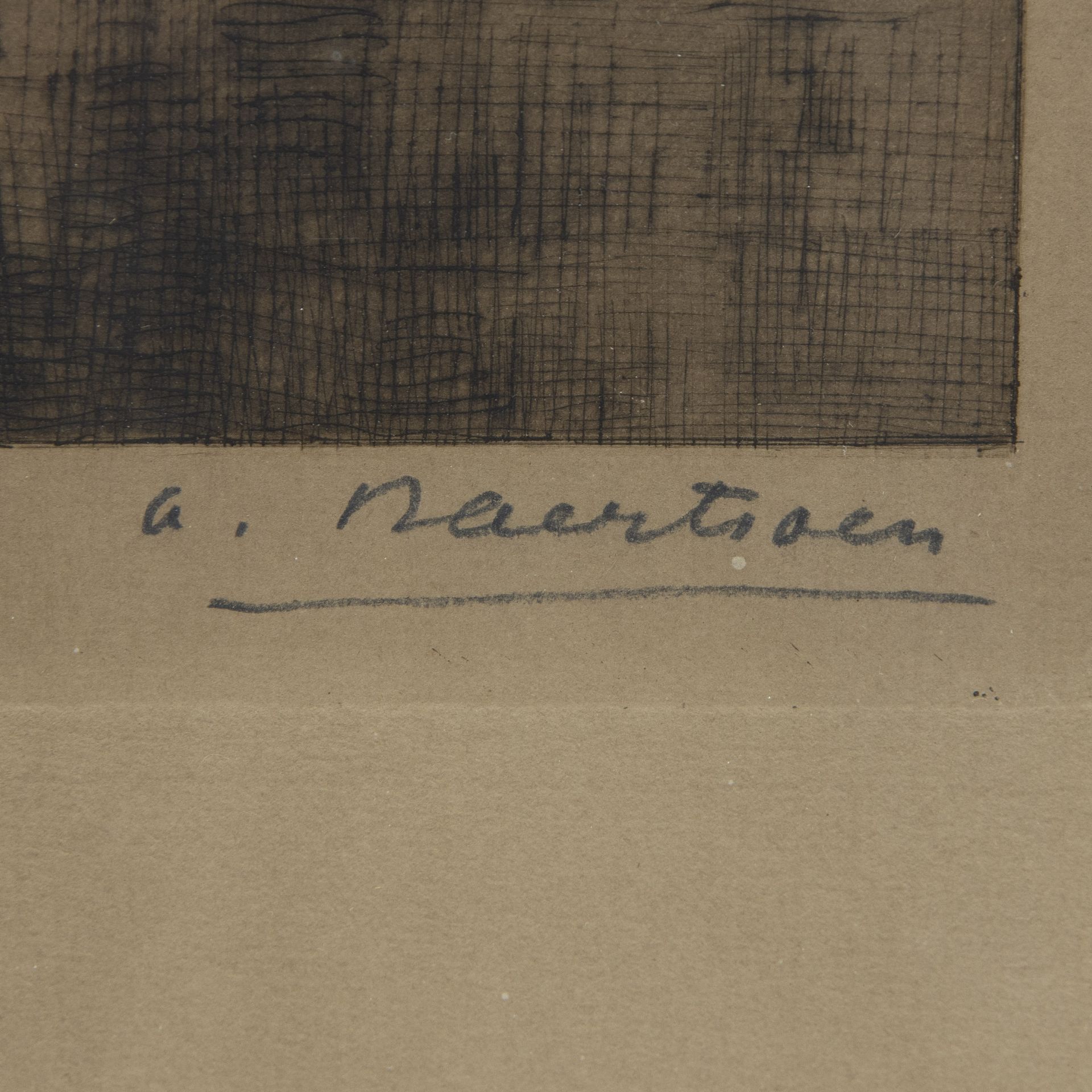 Albert BAERTSOEN (1866-1922), lot of 3 etchings, signed - Bild 7 aus 10