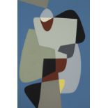 Jean RETS (1910-1998), colour screenprint Untitled (1954), signed