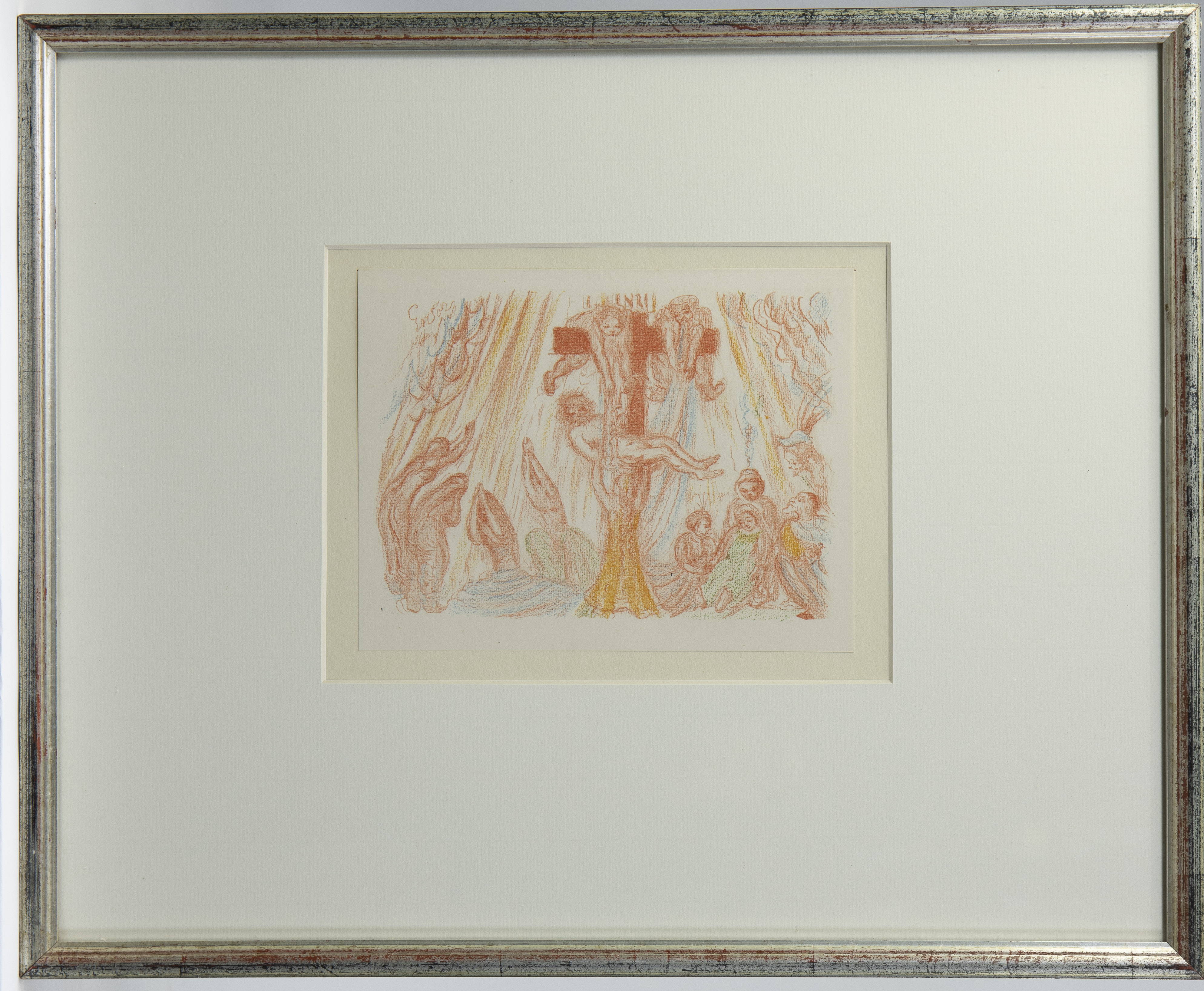 James ENSOR (1860-1949), lithograph from the series Scènes de la vie du Christ, La Descente de croix - Image 2 of 3