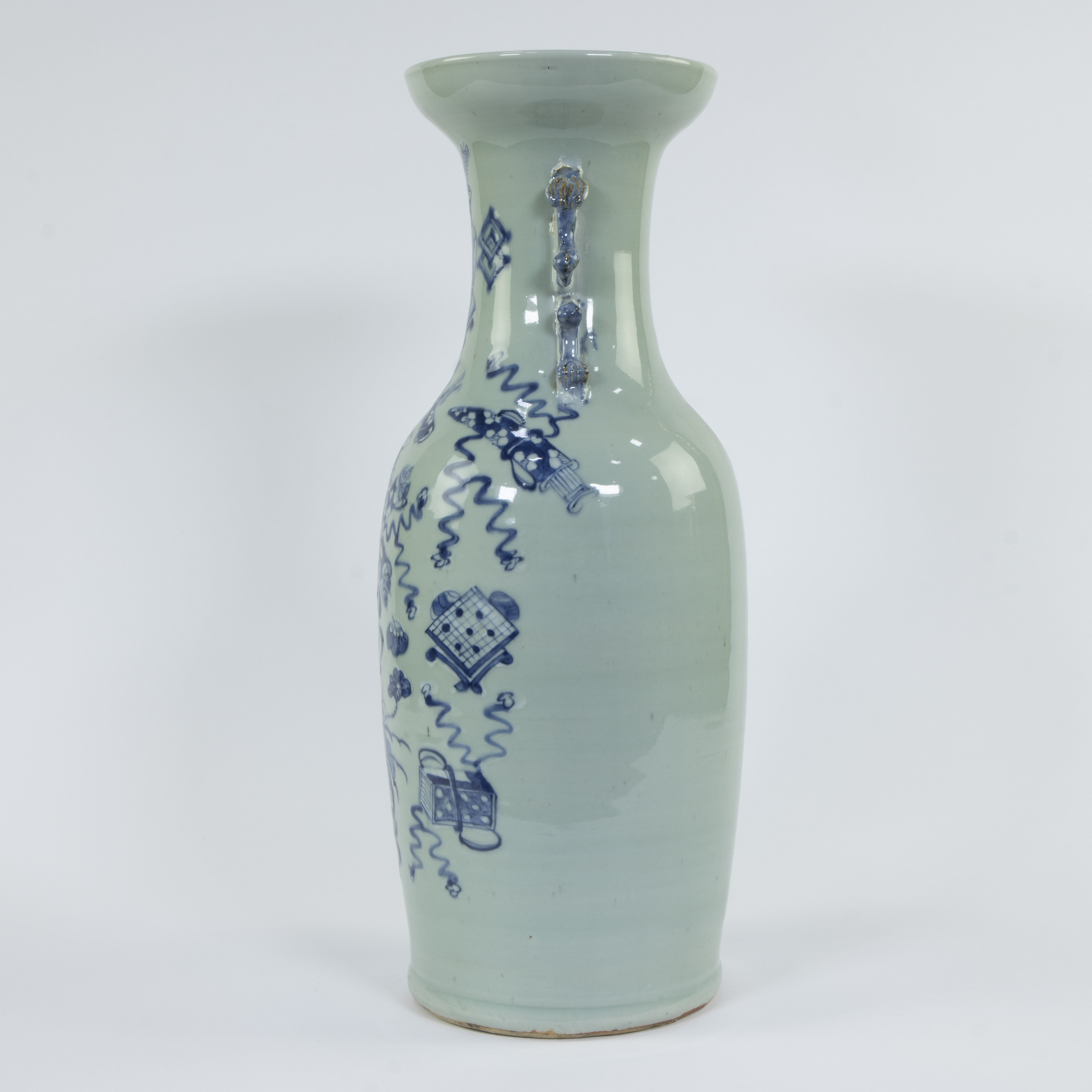 Chinese celadon vase, 19th century - Image 2 of 6