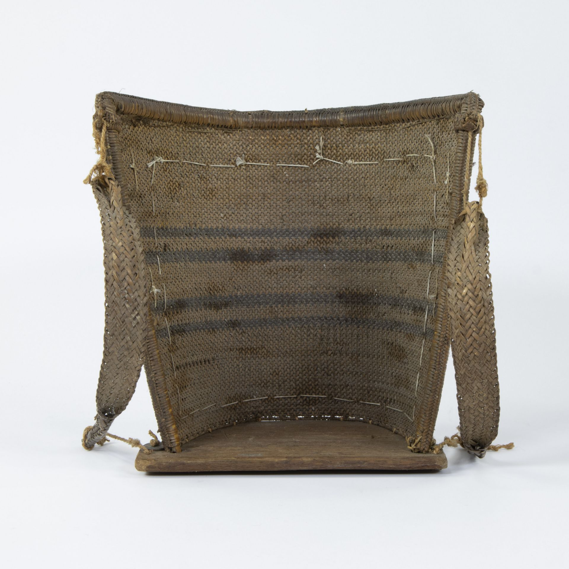 Carrying bag from Borneo, DAYAK tribe, 1st half 20th century - Bild 3 aus 4