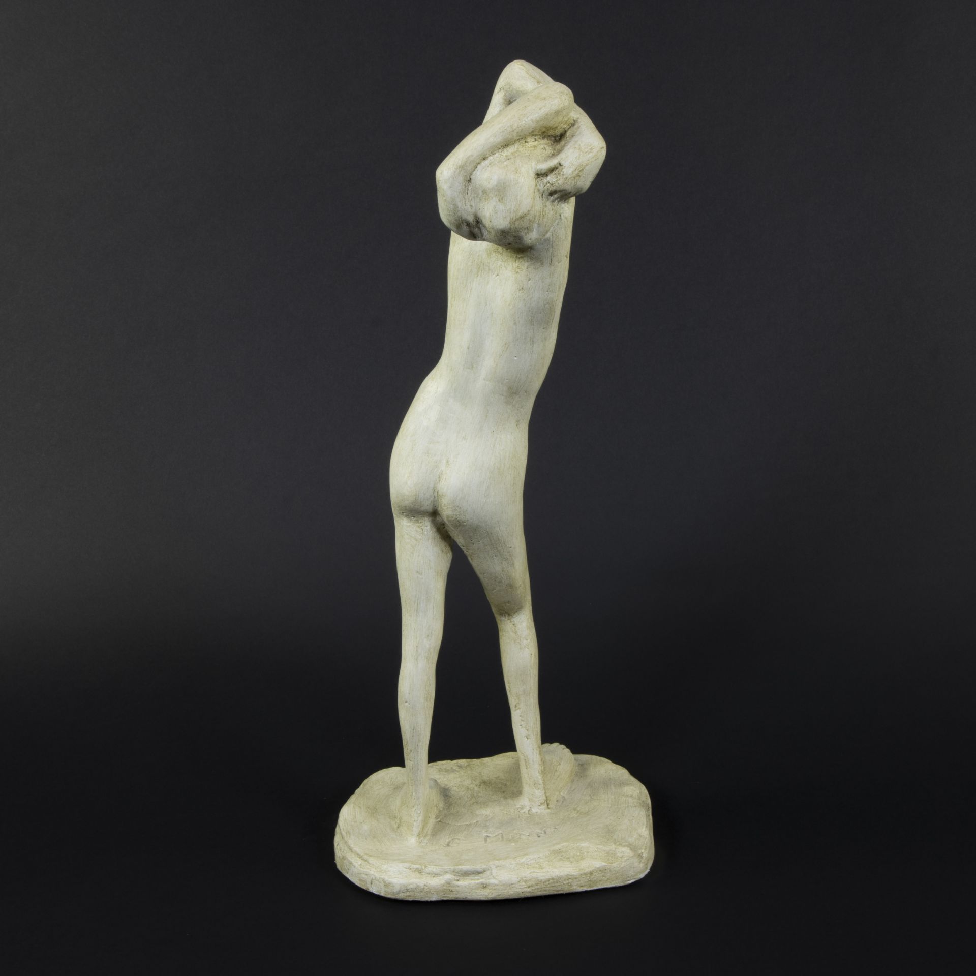 George MINNE (1866-1941), patinated plaster Adolescent, signed - Image 4 of 8