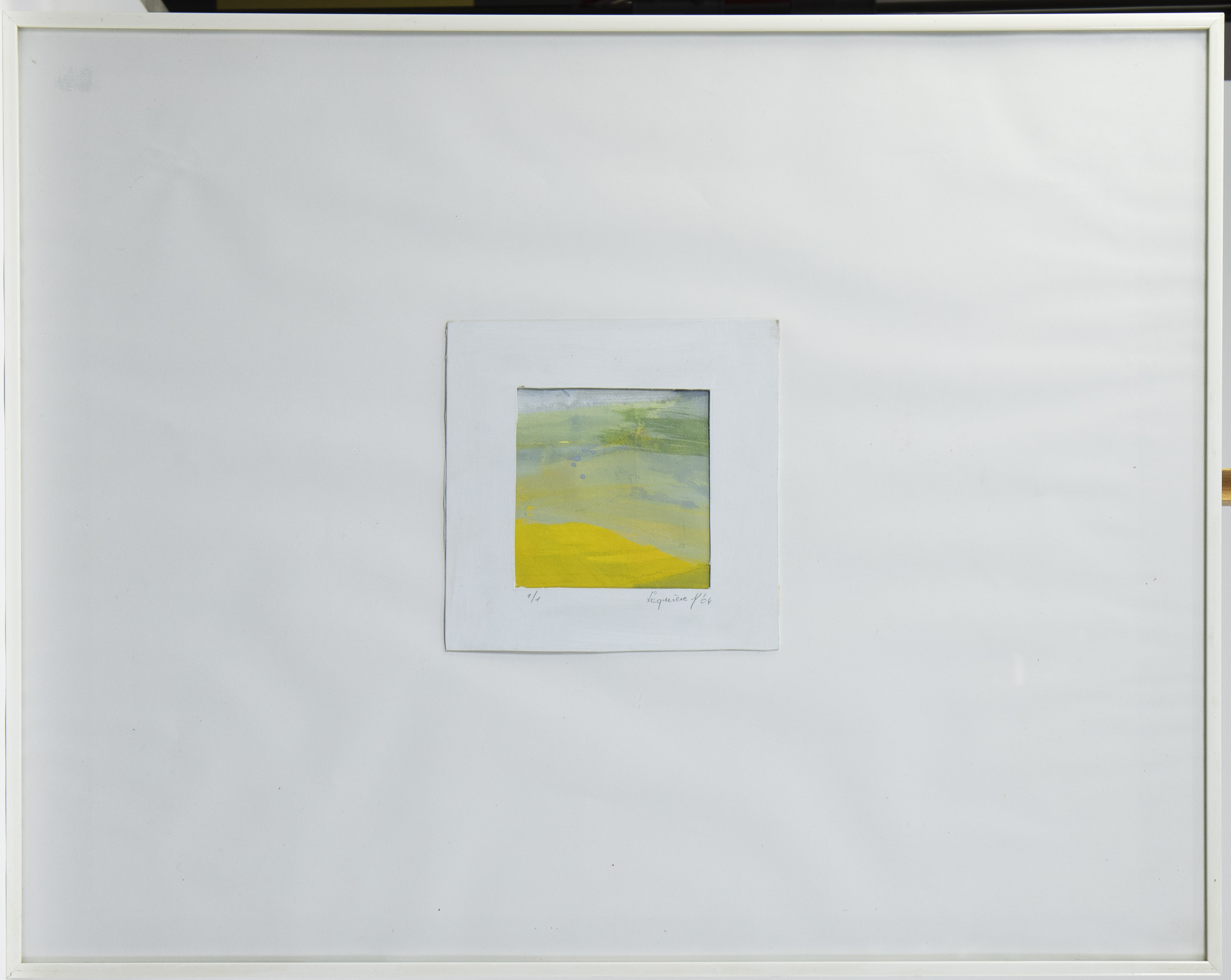 MARTINE LAQUIERE (Ghent), watercolour Untitled, 1/1, signed and dated 2004 - Image 2 of 4