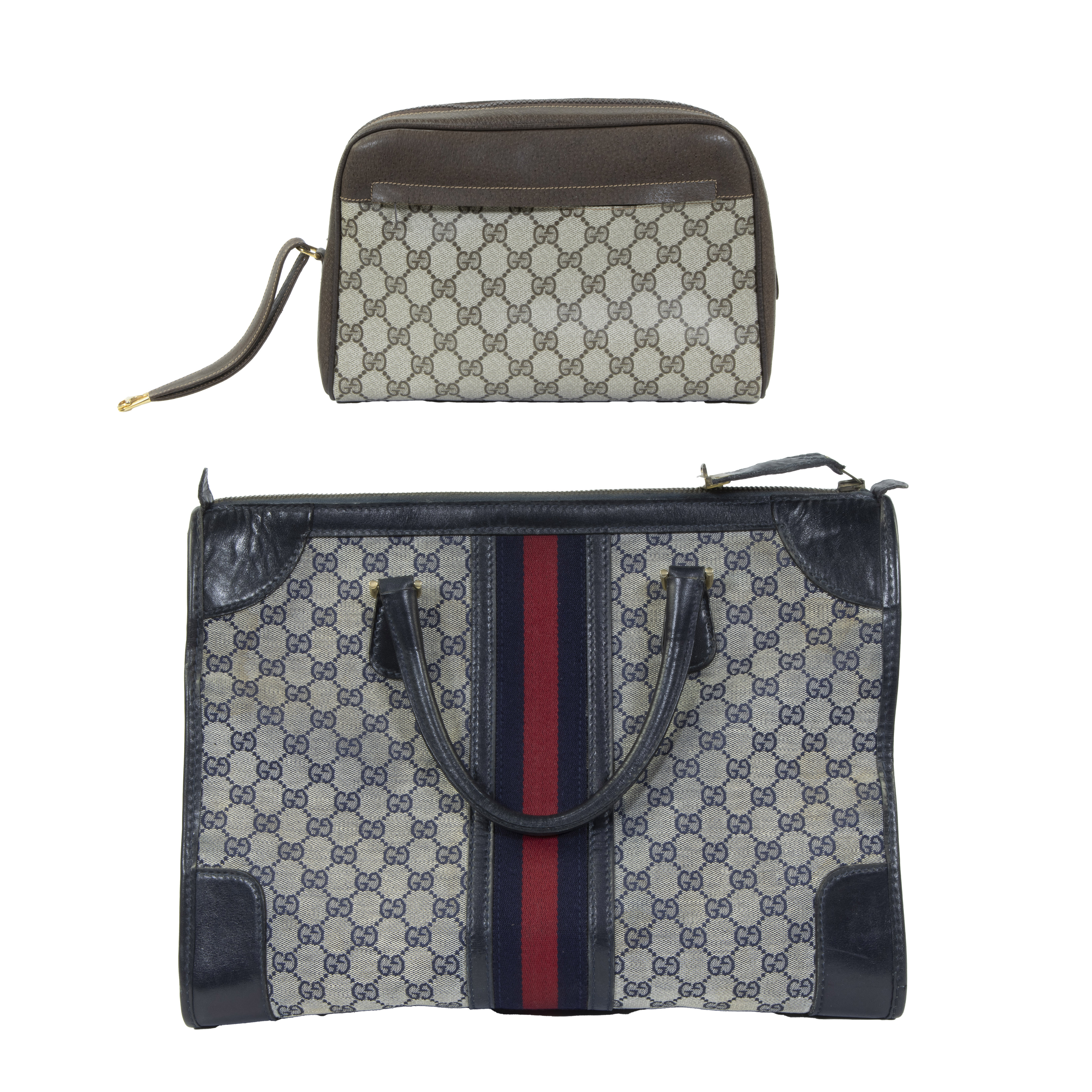 Gucci travel bag and pouch