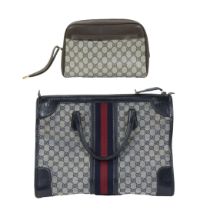 Gucci travel bag and pouch