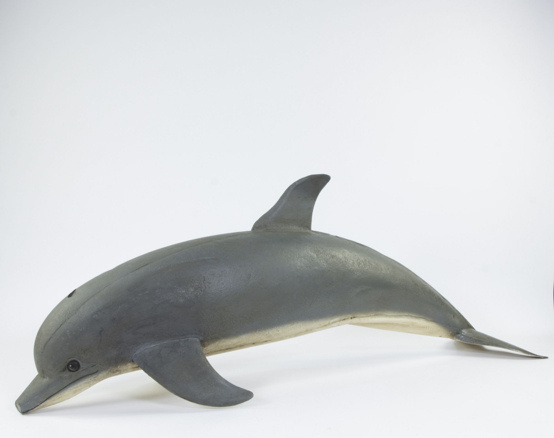 Metal dolphin, ornament from a child's mill, French, Circa 1920 - Image 2 of 3