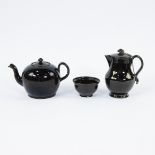 Collection in Namur black earthenware, 18th/19th century