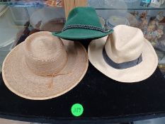 Lot of 3 Vintage Hats