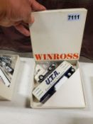 Winross Truck Tractor With Van Trailer