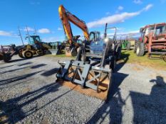 Farmtrac 555 Tractor Loader Backhoe Runs & Operates