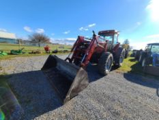 Case IH MX170 Cab Loader Tractor 'Runs & Operates'