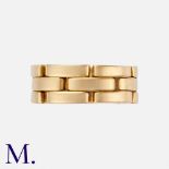 CARTIER. A Maillon Panthère Ring in 18K yellow gold. Signed Cartier and serial numbered. Size: L-M