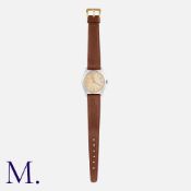 ROLEX OYSTER Gents Vintage Wristwatch in stainless steel, the manual wind wristwatch with arabi