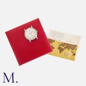 OMEGA GENEVE, A Gents Vintage Watch Head in stainless steel, the silvered dial with baton hour