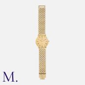 OMEGA DE VILLE, Vintage Gold Plated Gents Wristwatch, with Roman numeral hour markers, dial signed