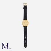 OMEGA, A Vintage Gents Wristwatch the Champagne coloured dial with baton hour markers and a date