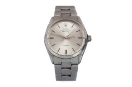 ROLEX AIR KING STAINLESS STEEL AUTOMATIC WRIST WATCH,