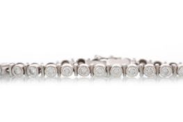 ERIC SMITH OF GLASGOW, DIAMOND TENNIS BRACELET,