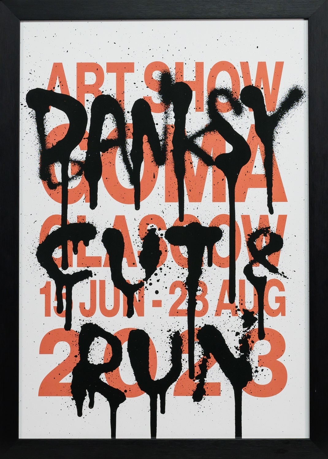 * BANKSY (BRITISH b. 1974), EXHIBITION POSTERS FROM CUT & RUN - Image 2 of 2