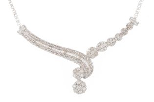 DIAMOND NECKLET, ENSUITE TO LOT 401,