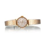 OMEGA DE VILLE GOLD PLATED MANUAL WIND WRIST WATCH,