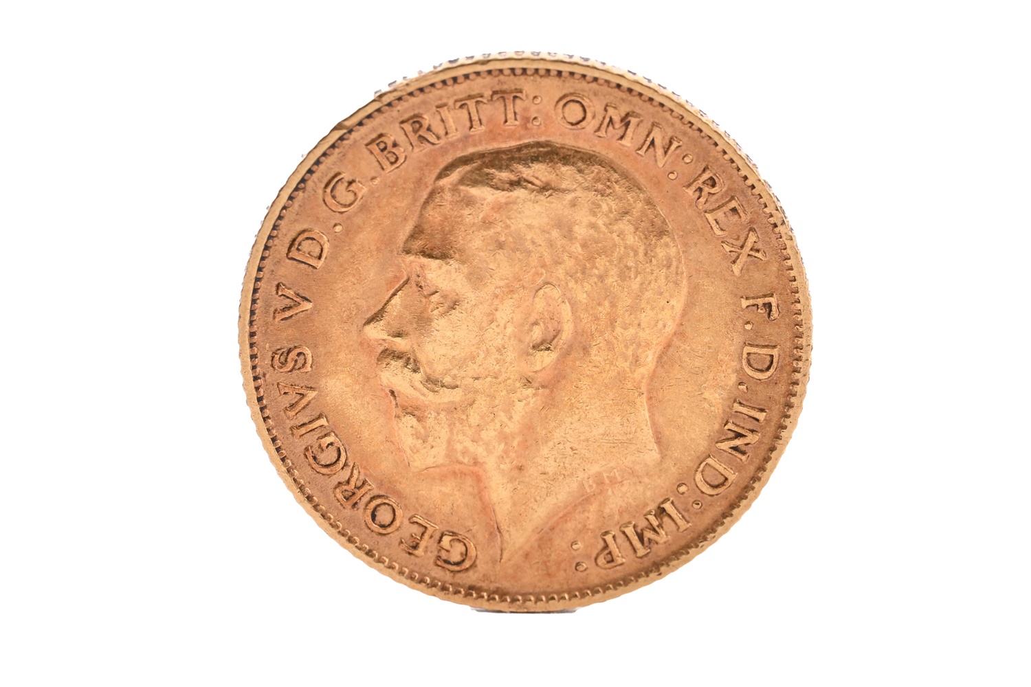 GOLD HALF SOVEREIGN, - Image 2 of 2