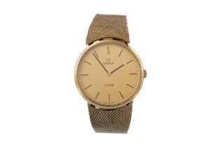 OMEGA DE VILLE GOLD PLATED MANUAL WIND WRIST WATCH,