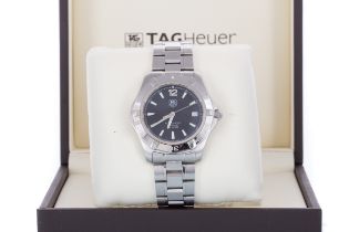 TAG HEUER AQUARACER STAINLESS STEEL AUTOMATIC WRIST WATCH,