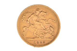 GOLD HALF SOVEREIGN,