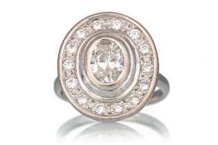 DIAMOND DRESS RING, GIA CERTIFICATED